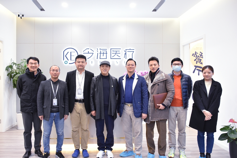 卓福民执行会长带队走进今海集团